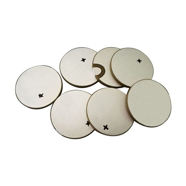 High Sensitivity Perforated Piezoelectric Discs Cleaning