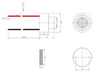 Durable Small Piezo Buzzer For Fire Alarms